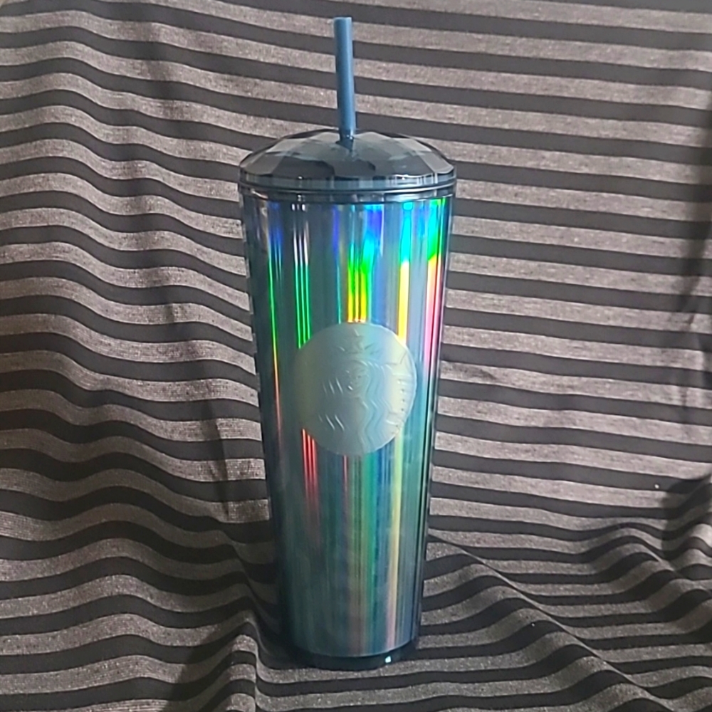 NWT Blue Chrome Dome Venti Cup